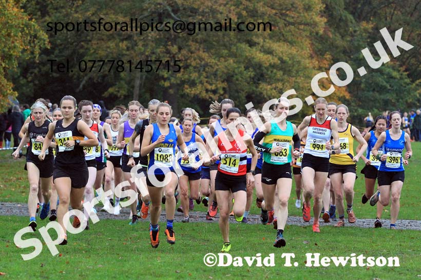 Senior women 2022 Start Fitness NEHL, Lambton Castle, Durham.  Photo: David T. Hewitson/Sports for All Pics